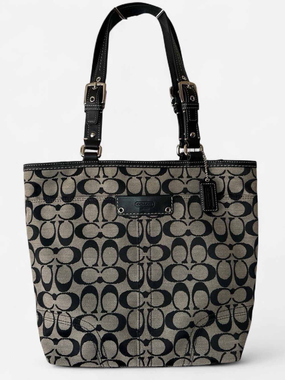 Coach Handbag Medium Canvas in like new condition. #coach